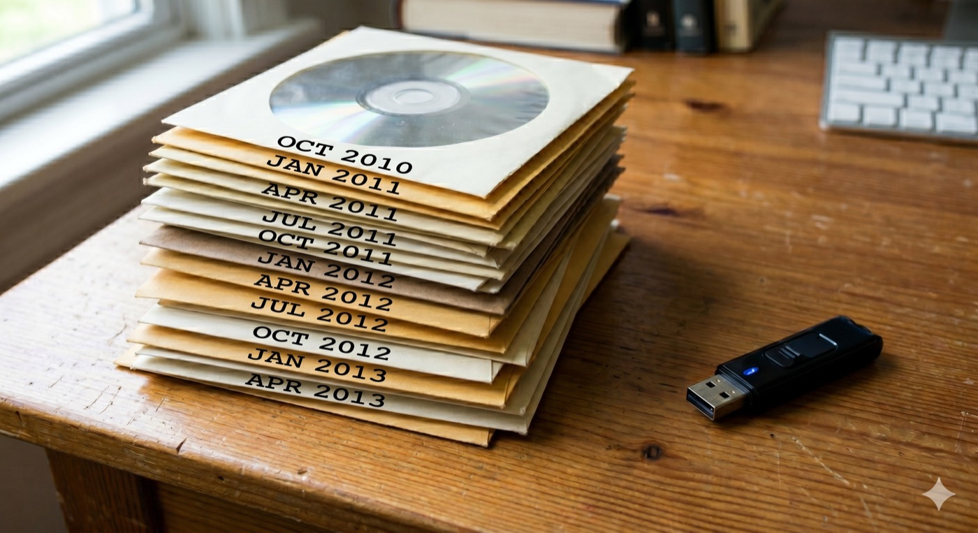 ¿Te dieron una memoria USB o un disco en el hospital?